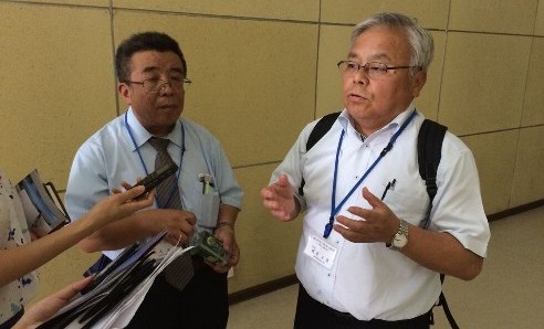 人民網記者采訪日本友好人士梶原正実先生